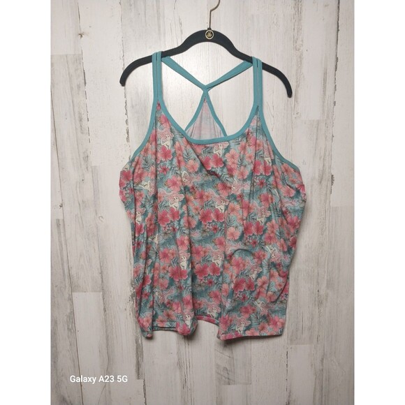 Torrid / Disney Little Mermaid Ariel Racerback Tank Top Women’s Plus Size 3 / 3X - Picture 1 of 7
